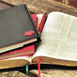 Bible, devotional and journal