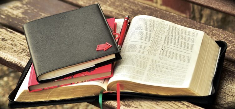 Bible, devotional and journal